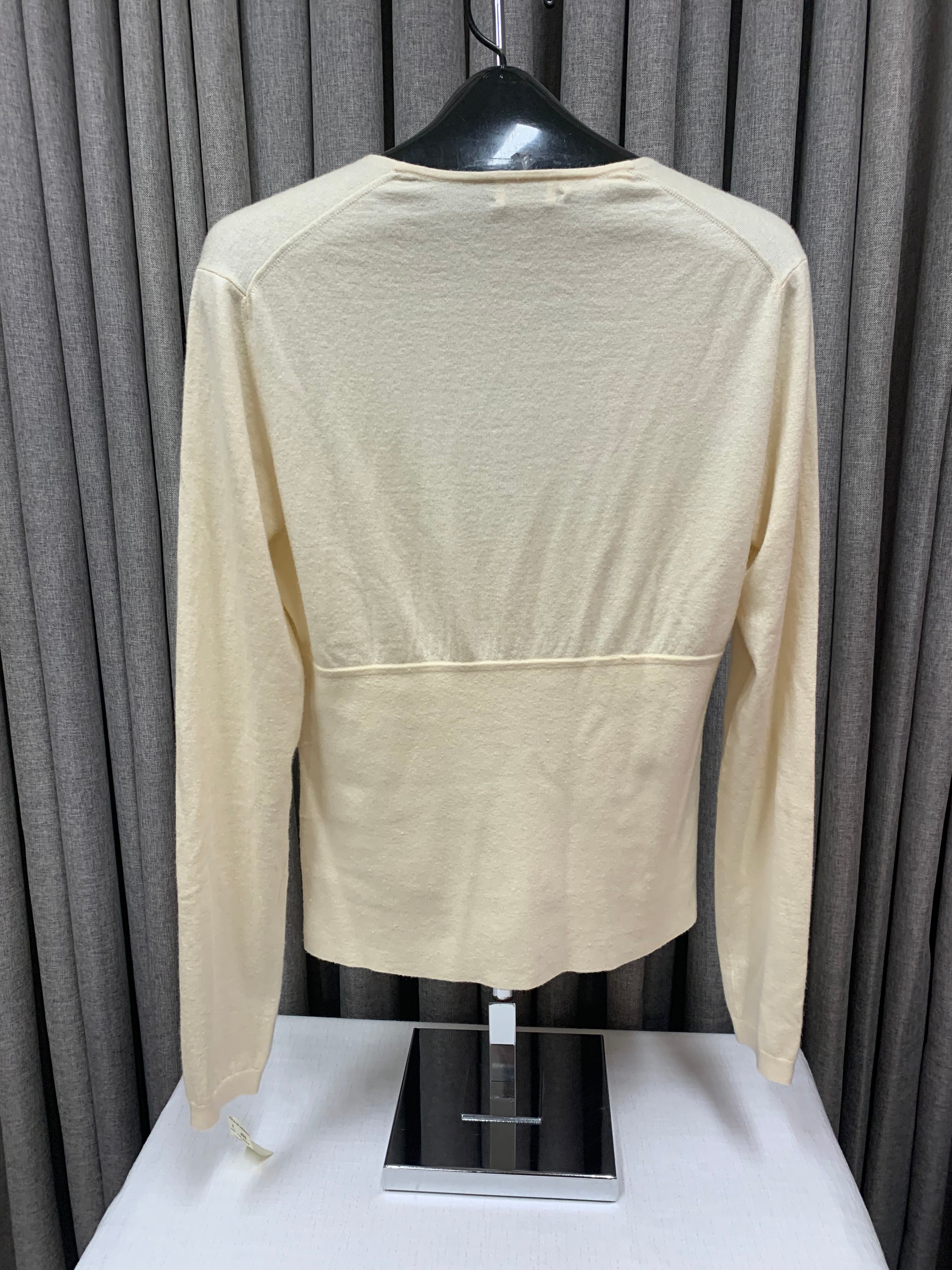 TSE Cashmere V-Neck Long Sleeve Sweater / Size XL