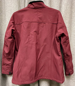 Carhartt Women's Burgundy Soft Shell Jacket | Size XL