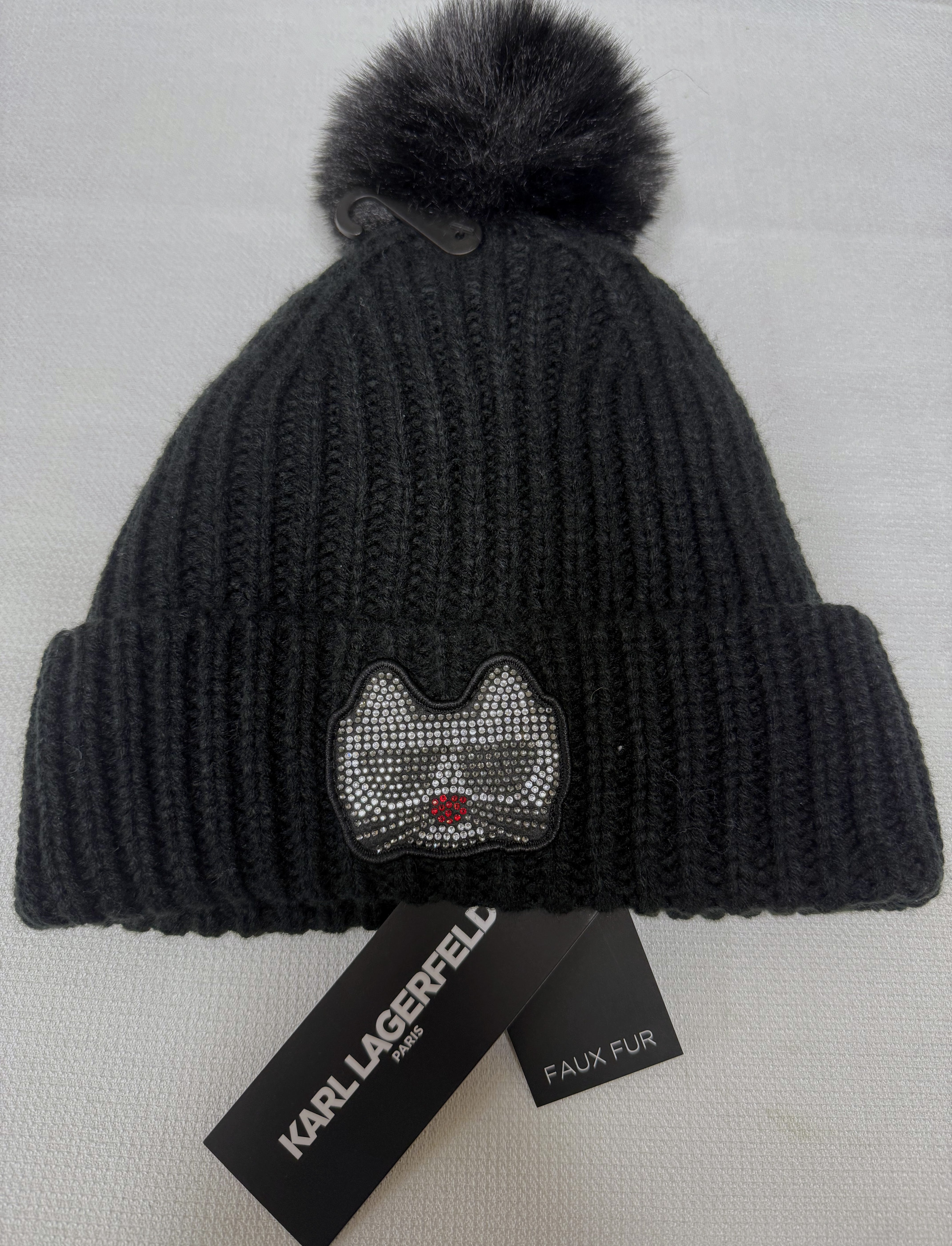 Karl Lagerfeld Disco Kitty Beanie