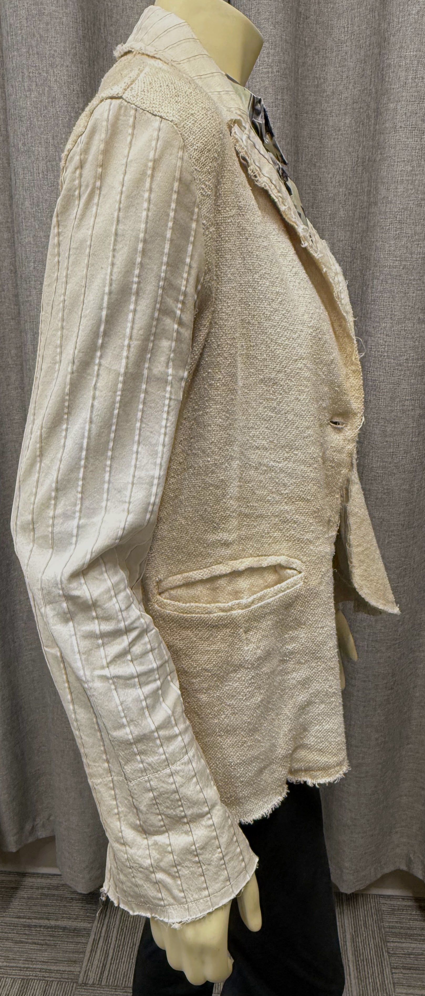 Avant Toi Linen Blazer Jacket | Size Medium