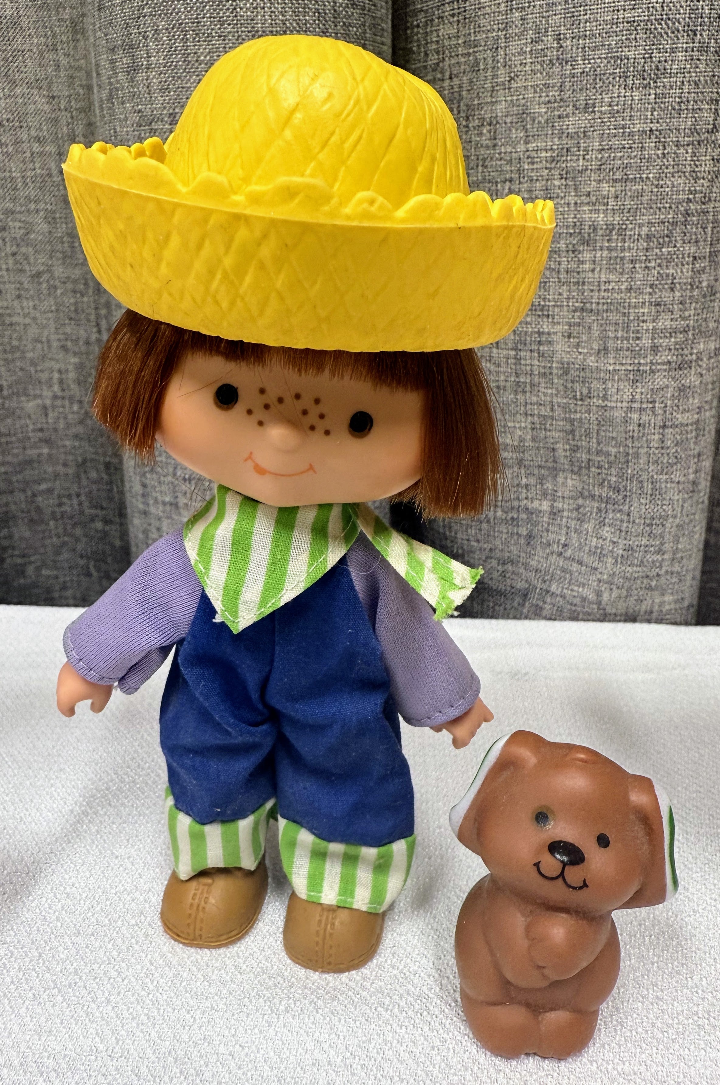 Vintage Strawberry Shortcake, Huckleberry Pie 1980 Dolls