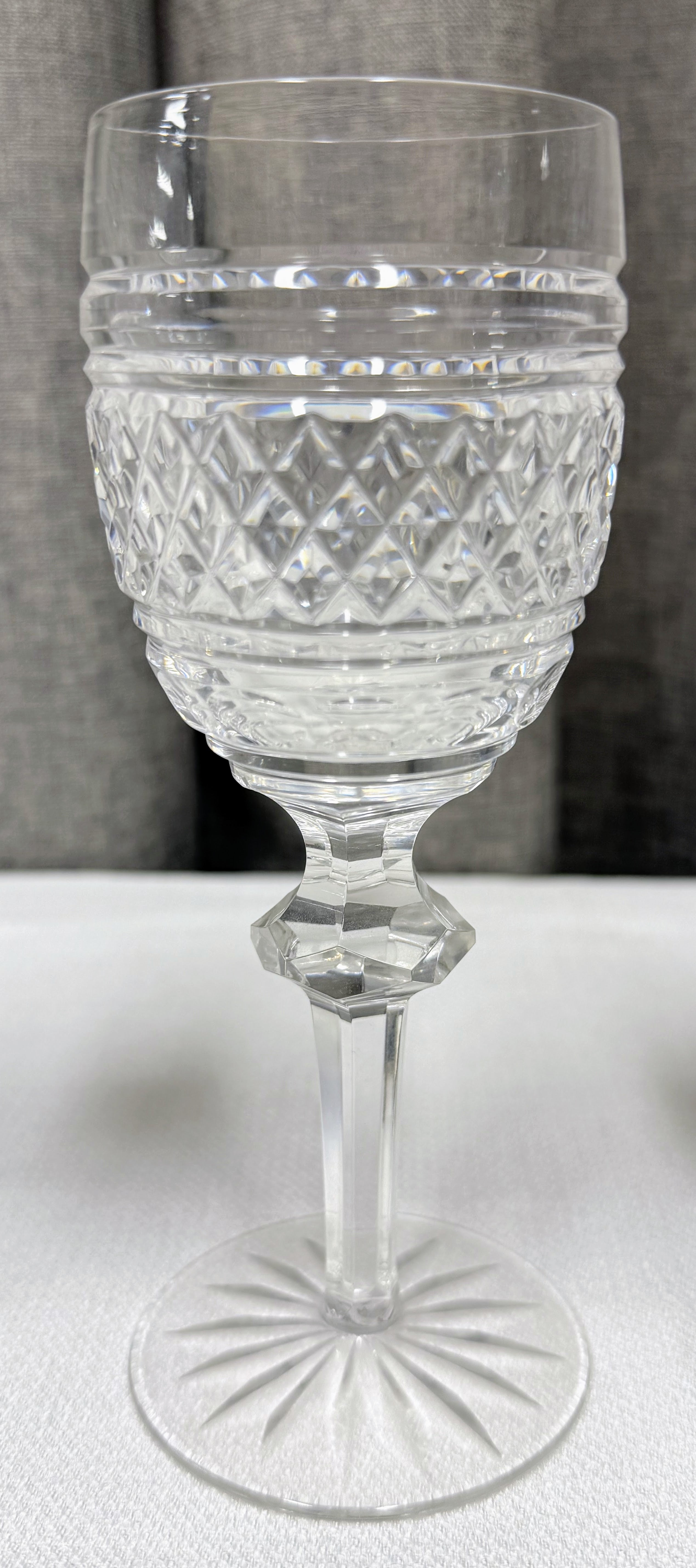 Waterford Lead Crystal Decanter with 5 glasses