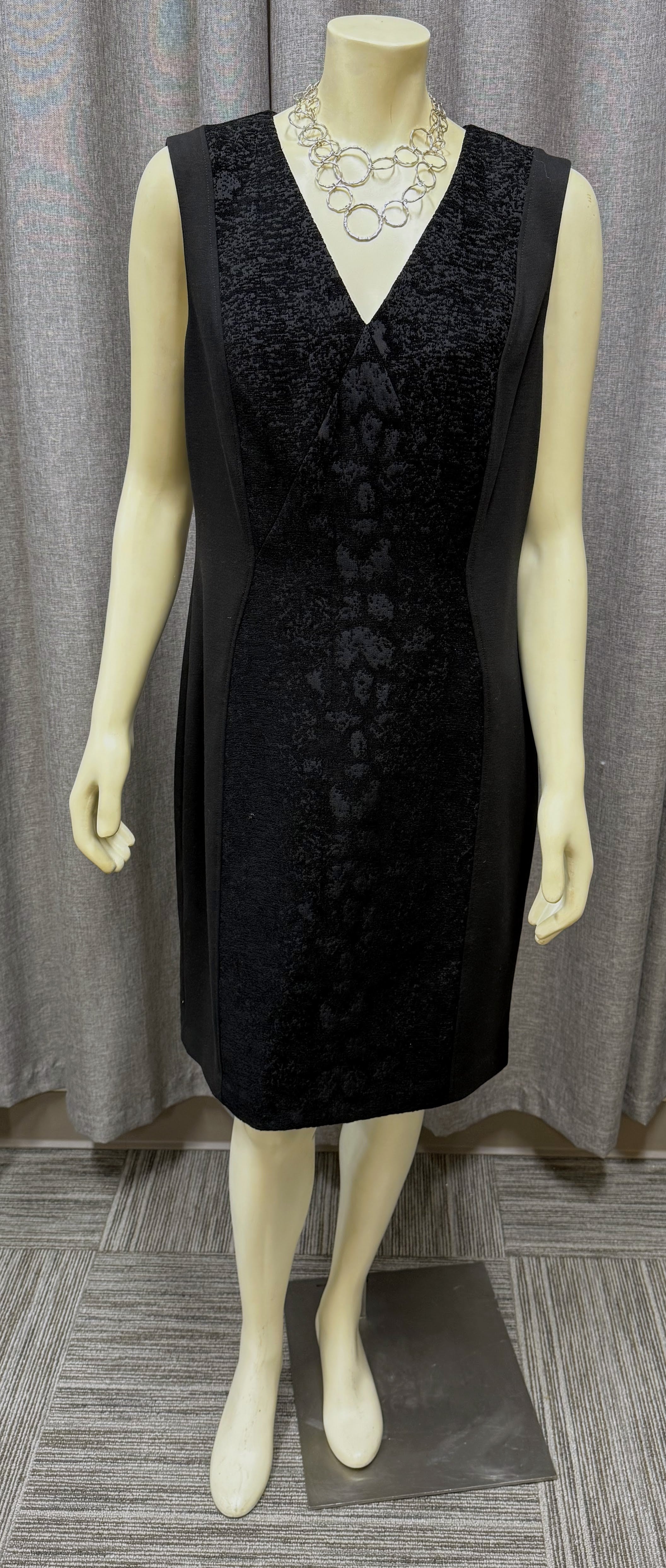 Tahari Short Black Dress | Size 14