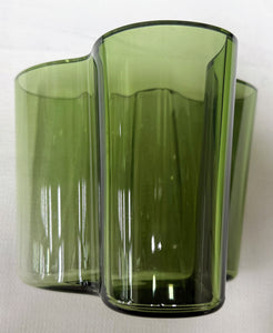 Iittala Alvar Aalto Collection Vase - Moss Green