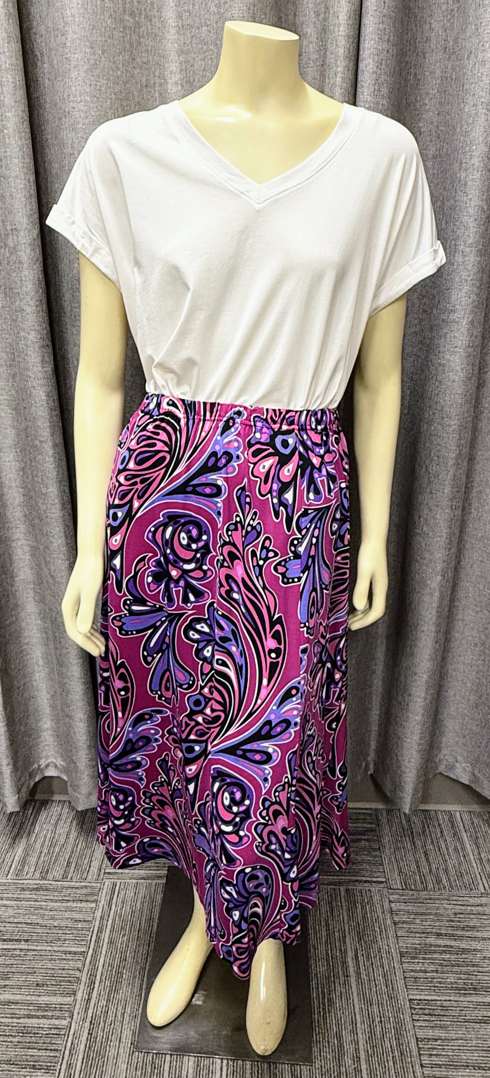 Bob Mackie Vintage Wearable Art Skirt | Size XXS