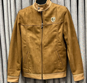 Armani Collezioni Italia  Faux Suede Leather Men's Jacket / Size S