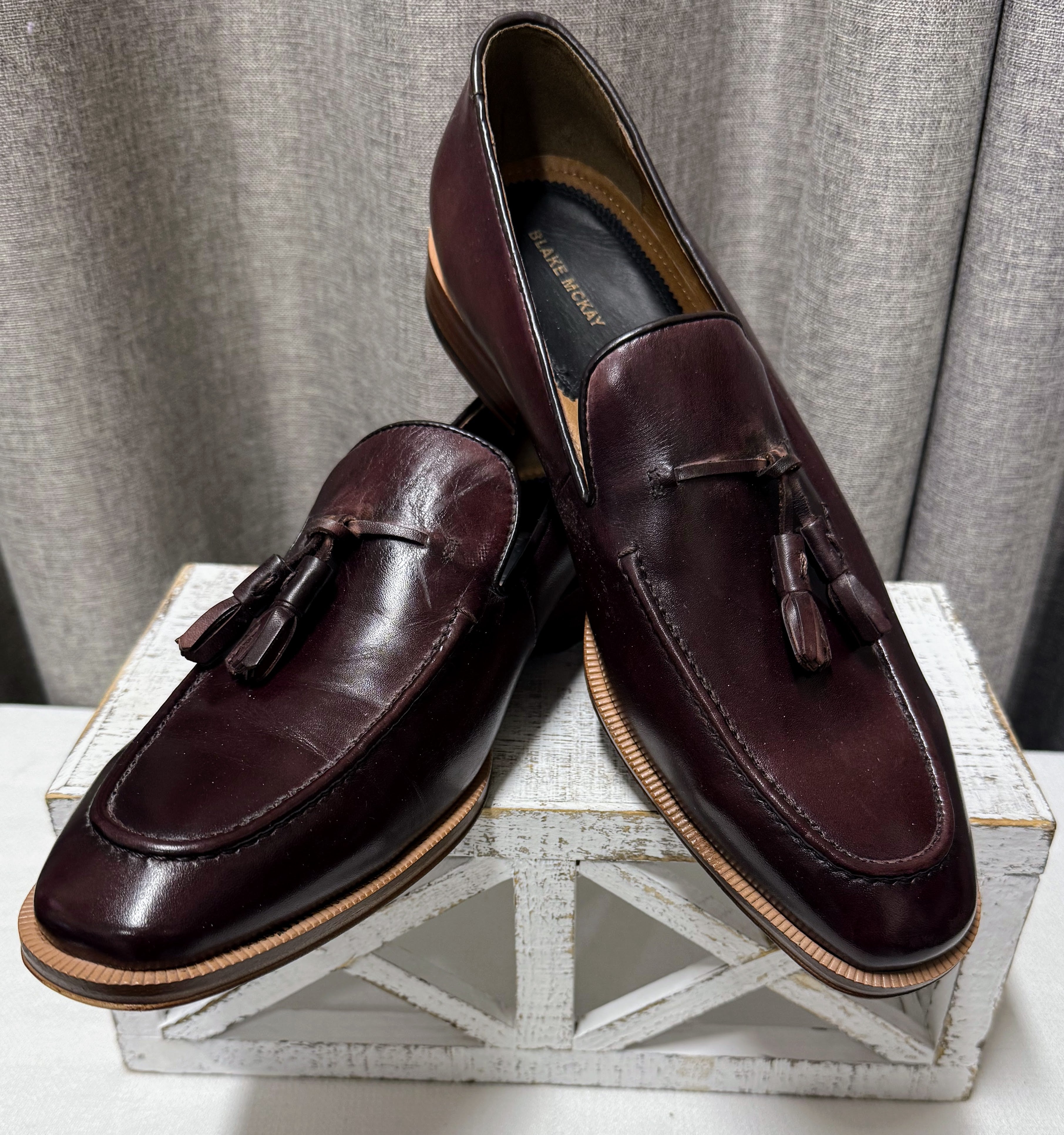 Blake McKay Men's Tassel Loafers | Size 10