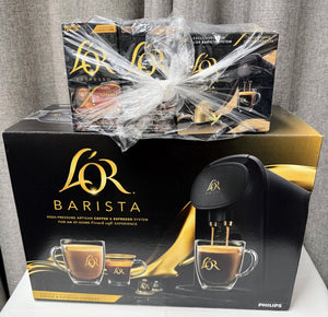 The L'OR Barista System with single-serve coffee & espresso