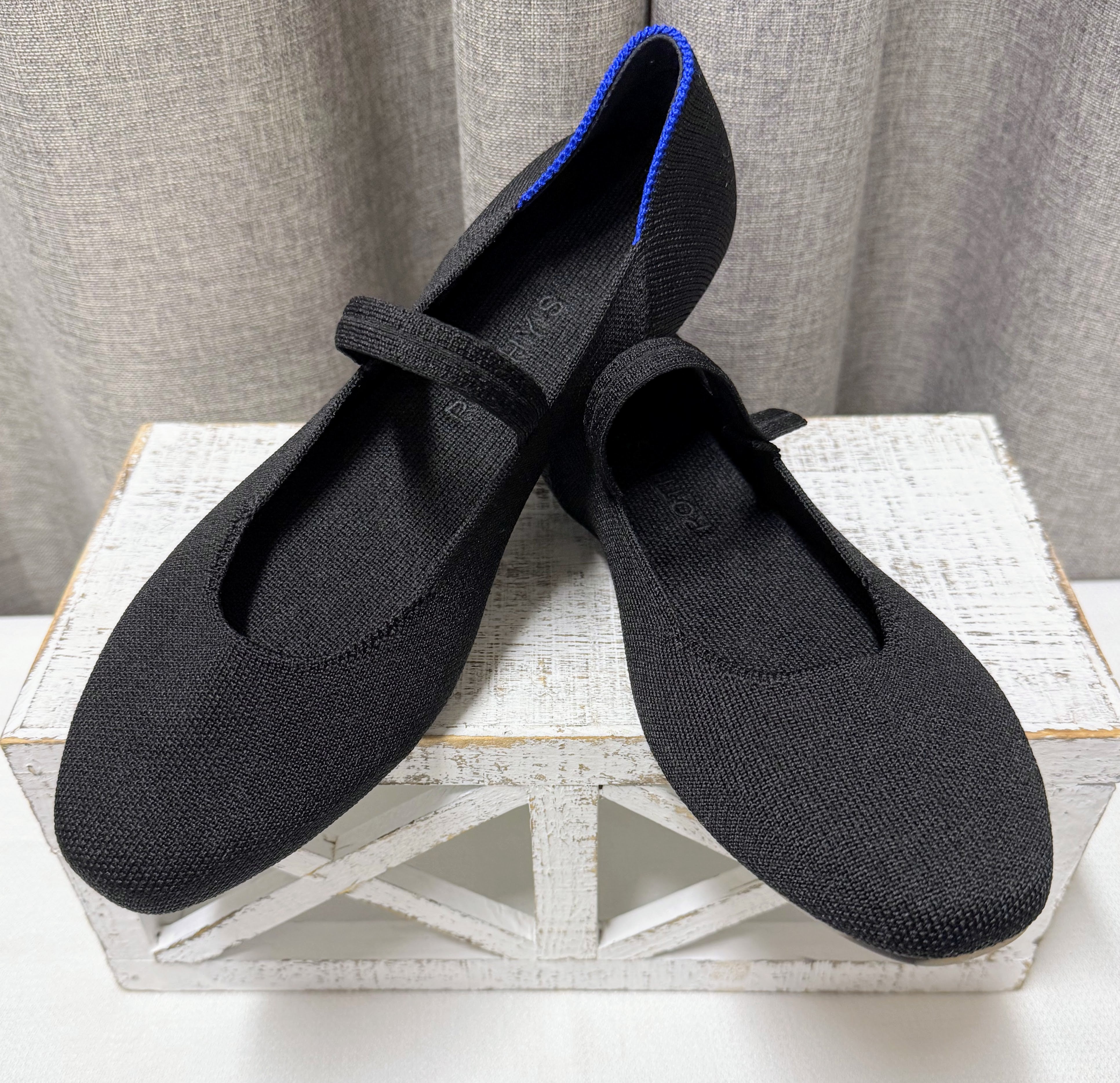 Rothy's The Square Mary Jane in Black | Size 9