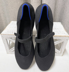 Rothy's The Square Mary Jane in Black | Size 9