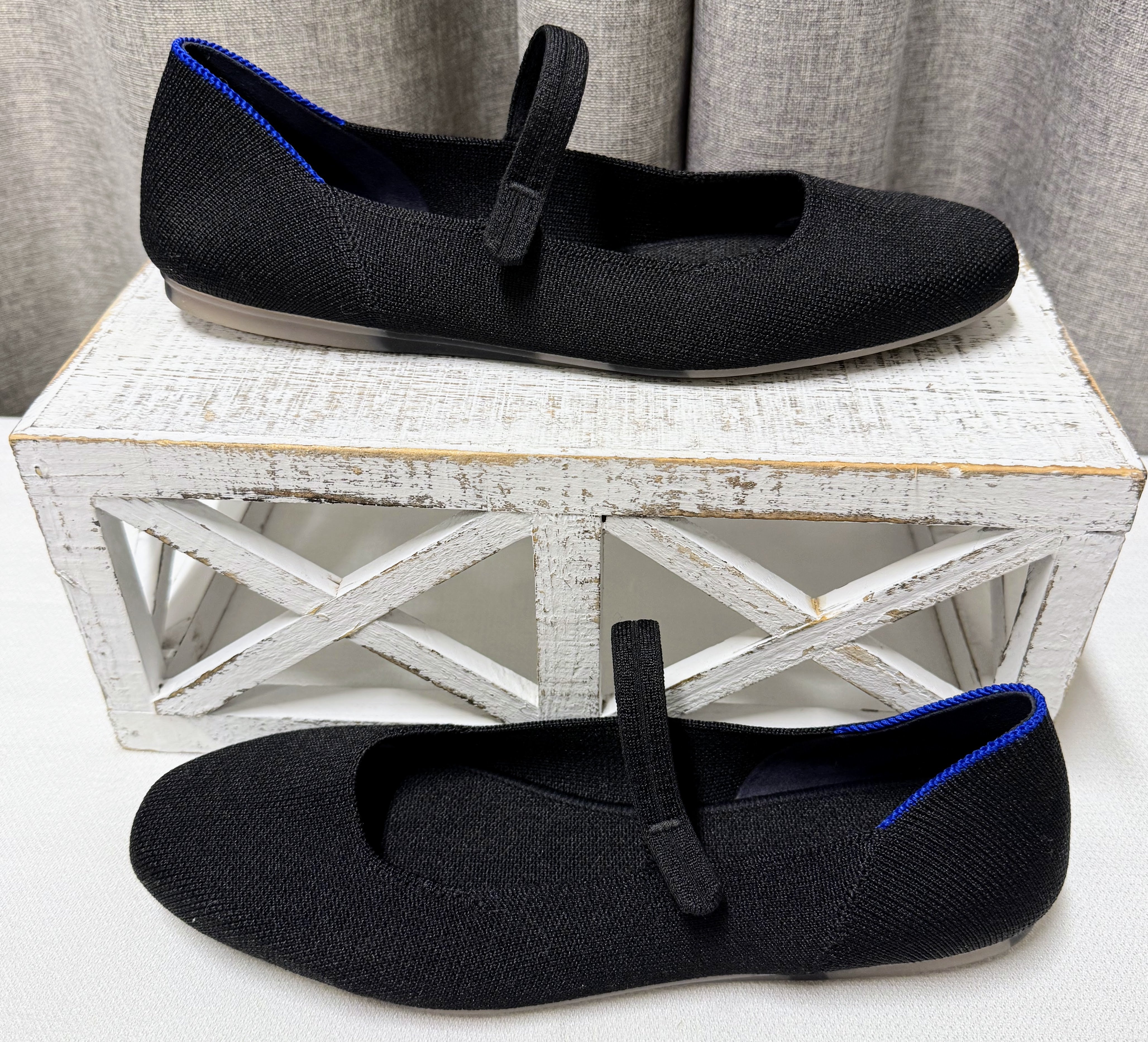 Rothy's The Square Mary Jane in Black | Size 9