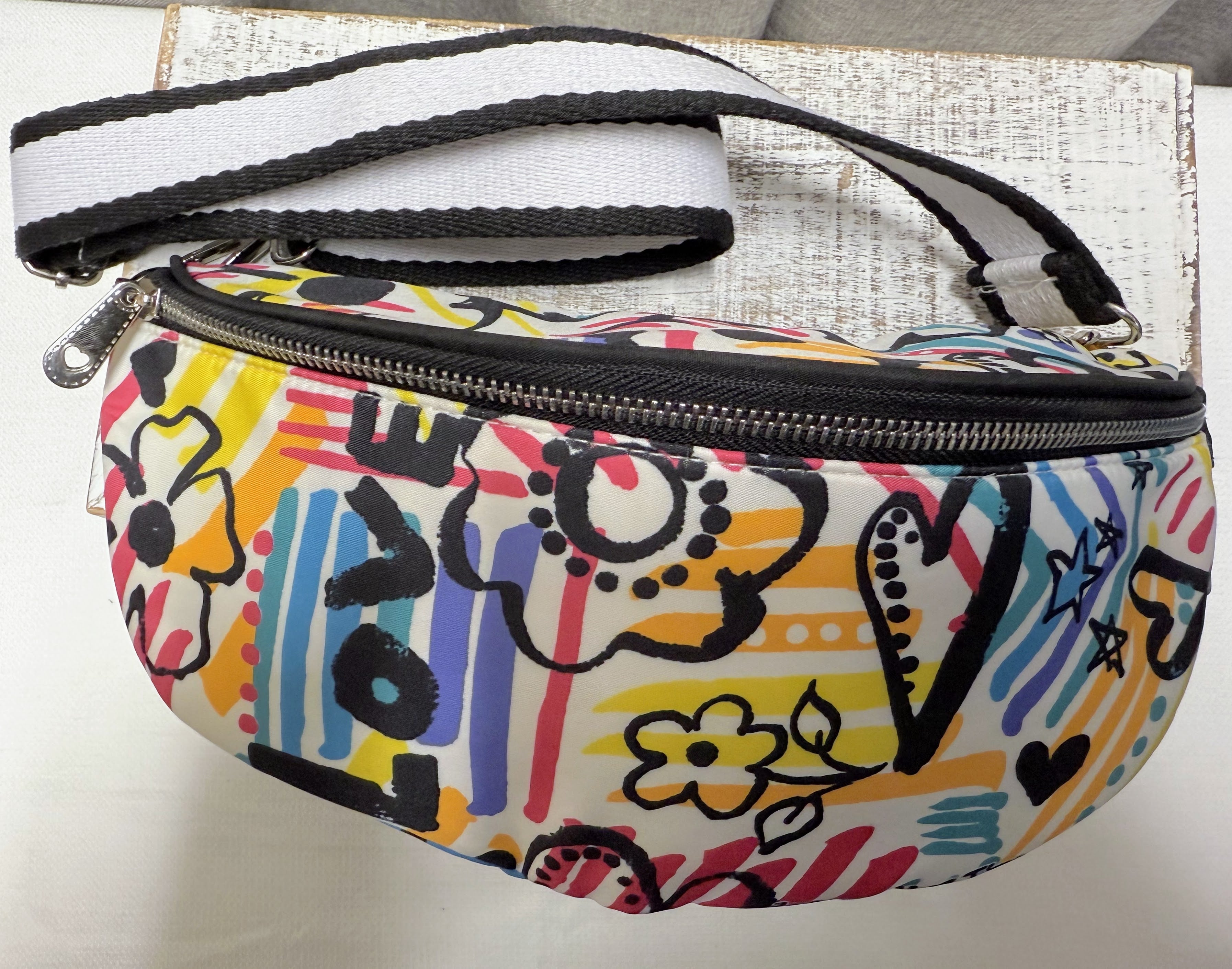 Brighton Graffiti LOVE Belt Bag/Fanny Pack