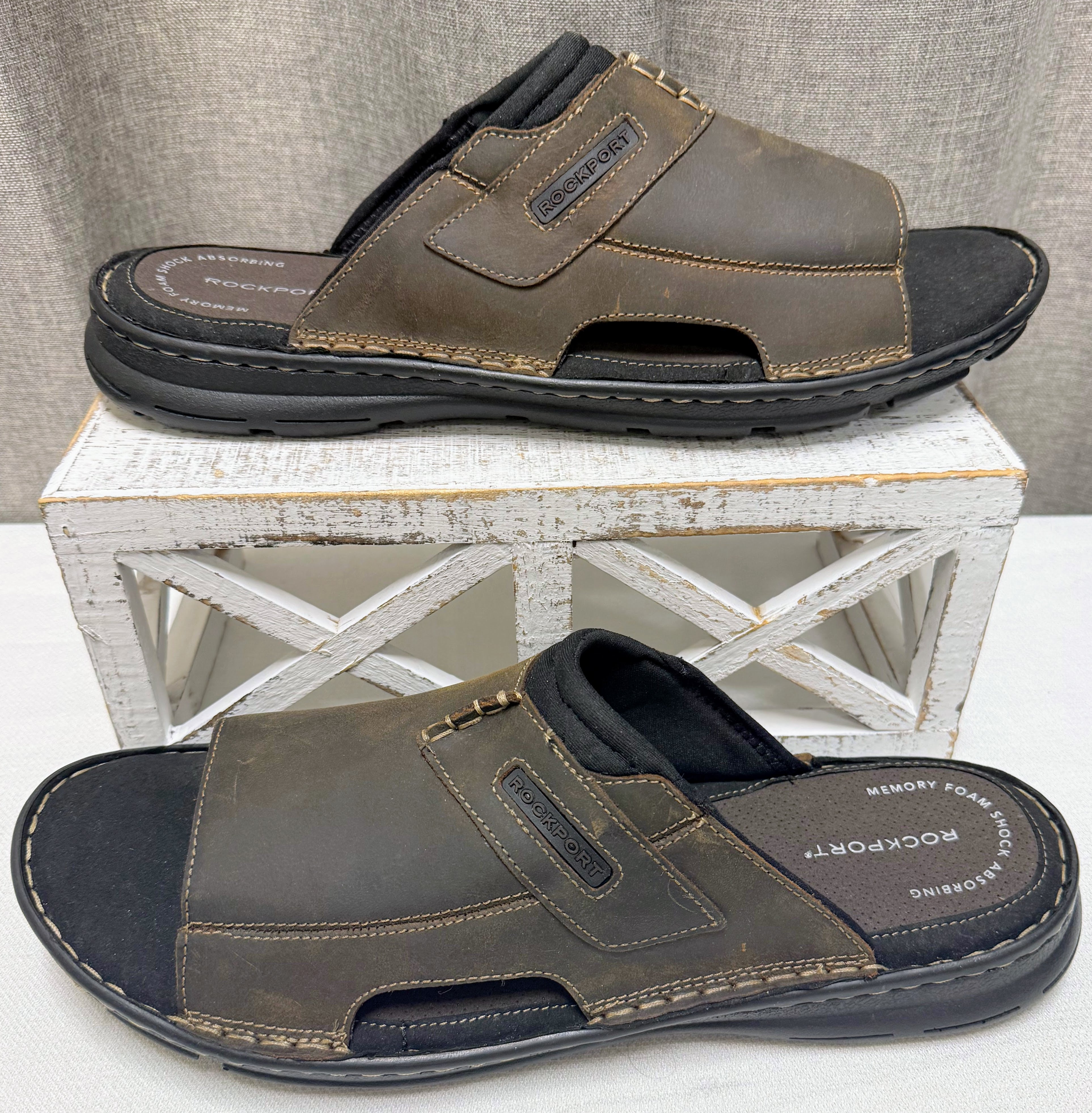 Rockport Darwyn Slides | Size 14
