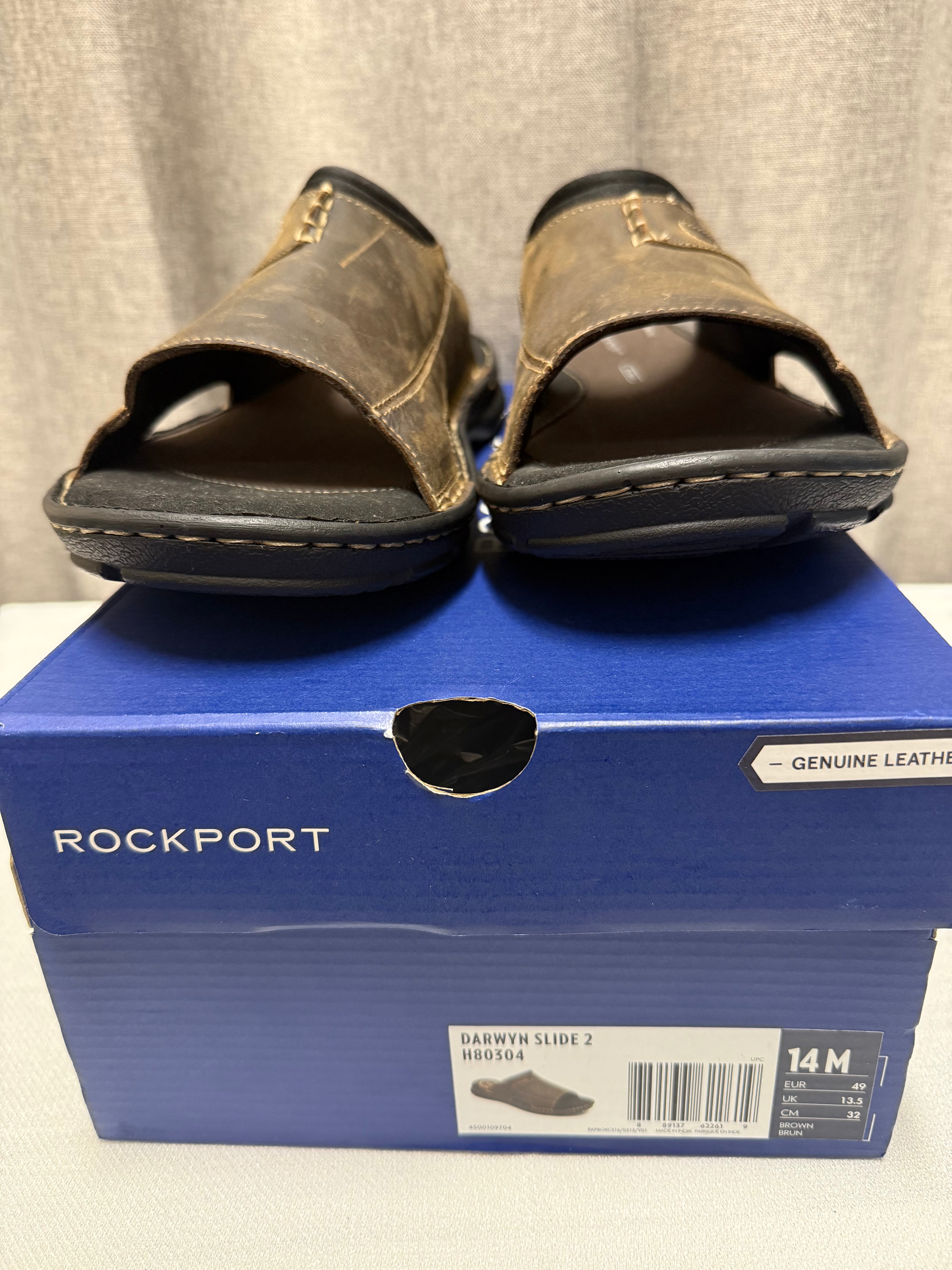 Rockport Darwyn Slides | Size 14