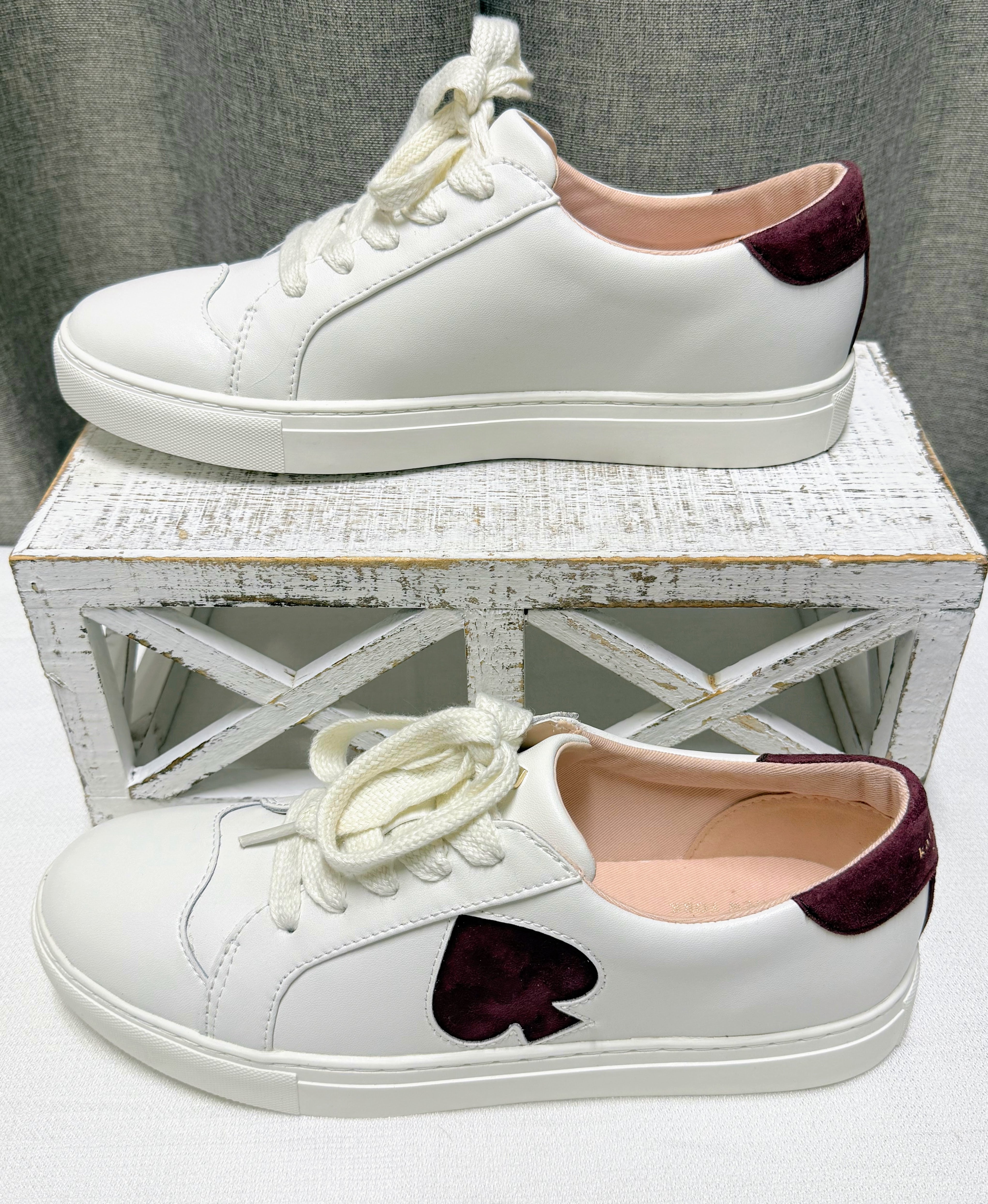 Kate Spade Alanna Leather Sneakers | Size 9
