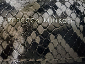 Rebecca Minkoff Jett Boxy Snakeskin - Print Leather Crossbody