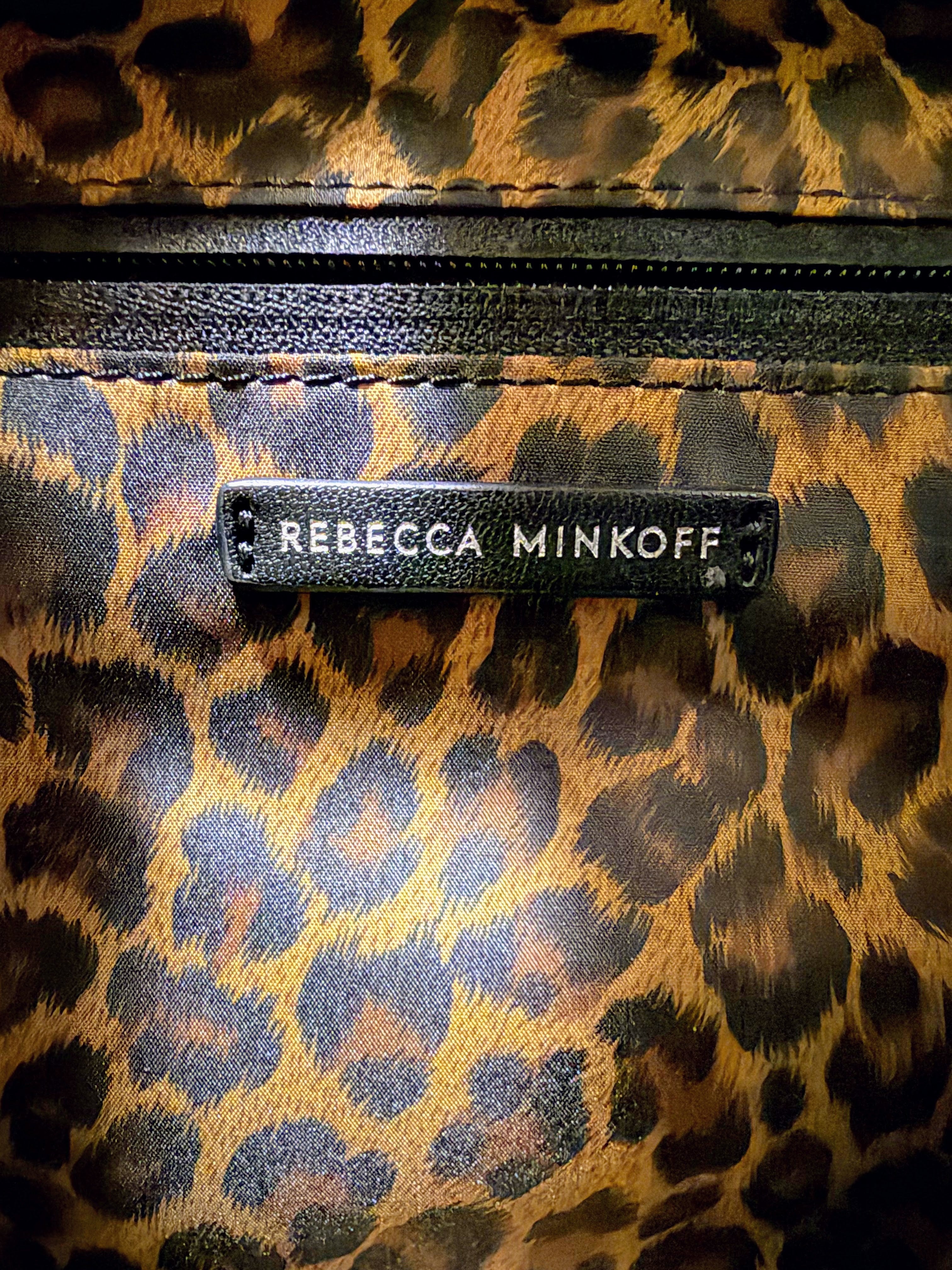 Rebecca Minkoff Jett Boxy Snakeskin - Print Leather Crossbody
