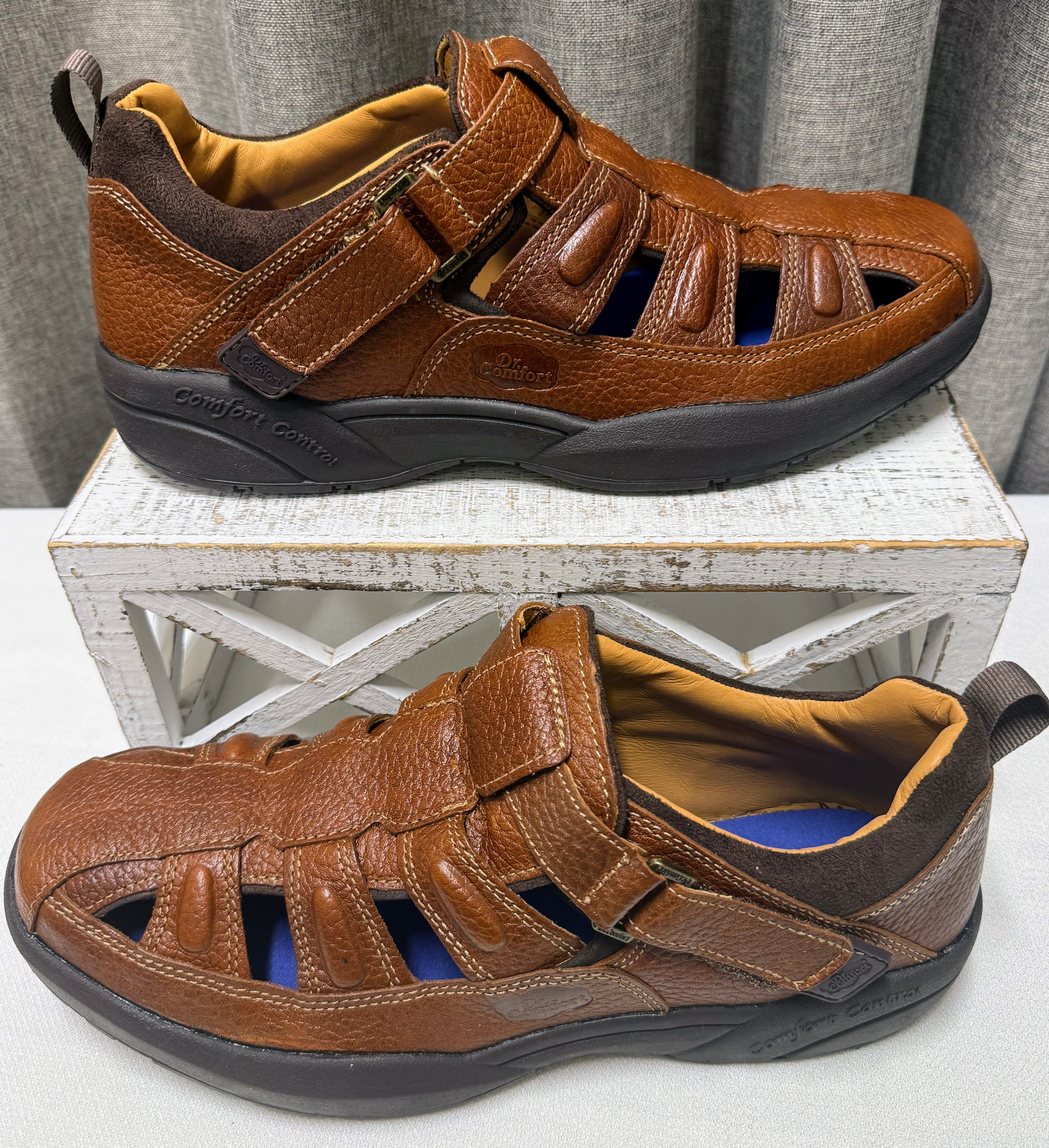 Dr. Comfort Men's Fisherman Sandals | Size 11W