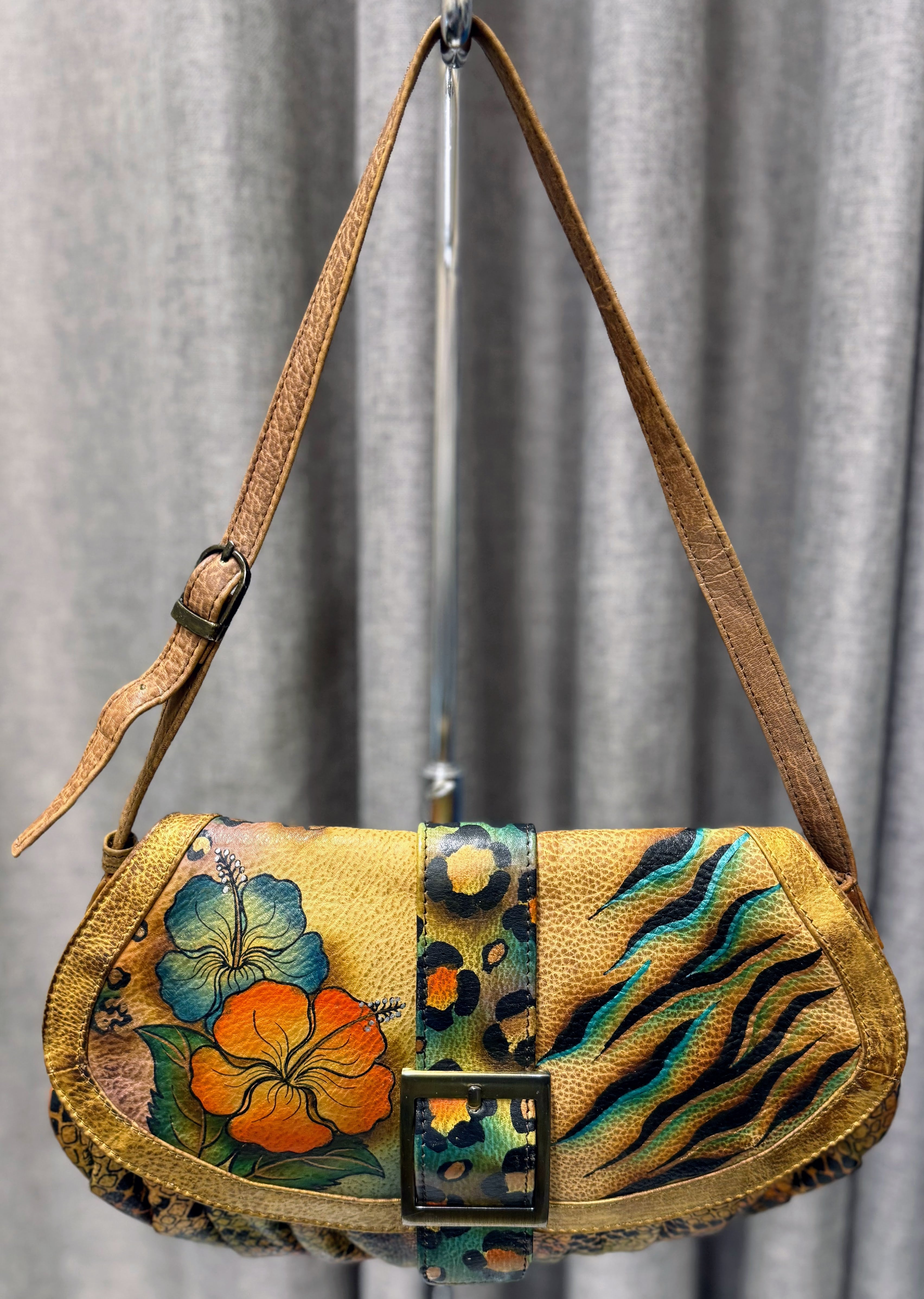 Anuschka Animal Print Bag