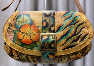 Anuschka Animal Print Bag
