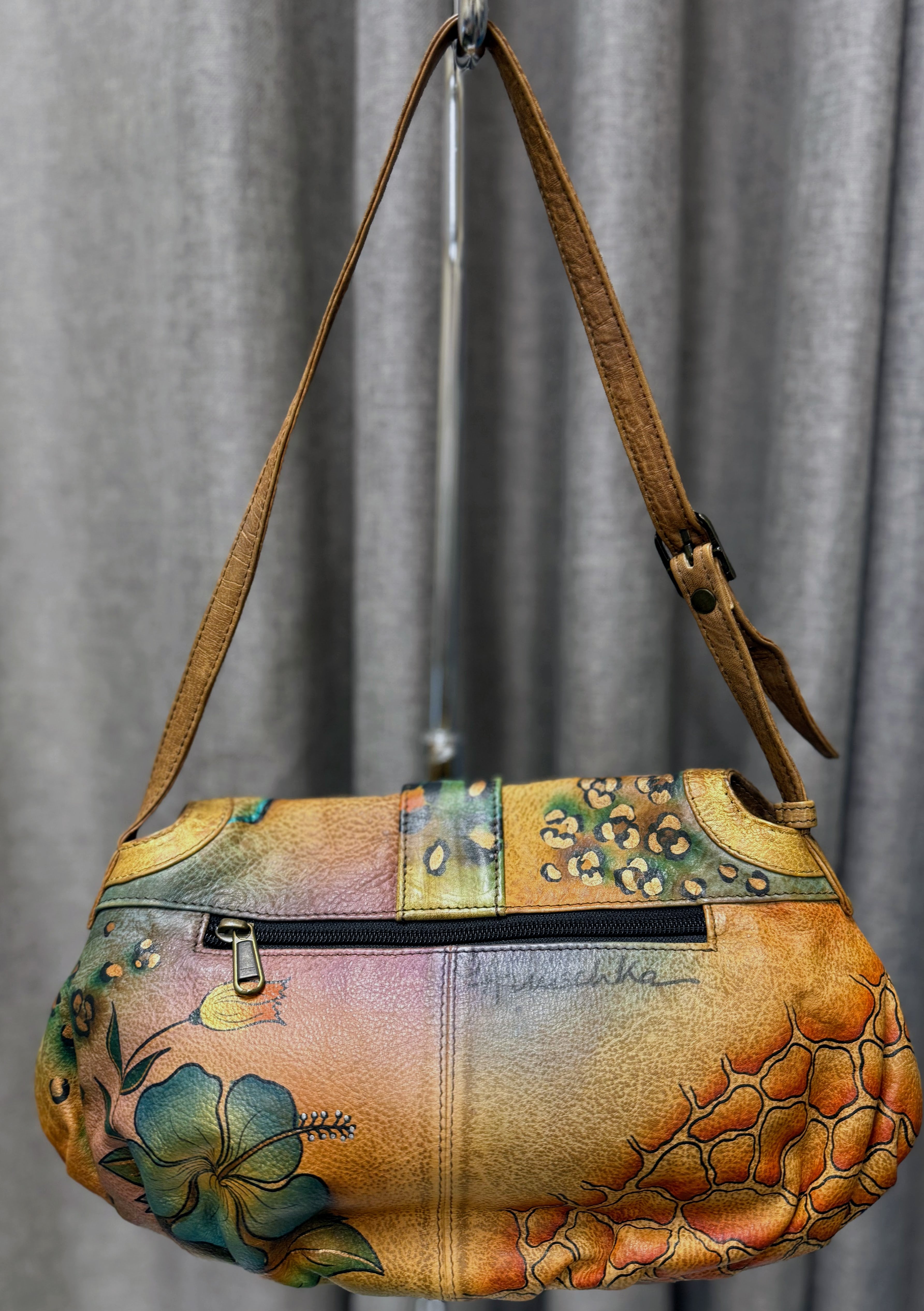 Anuschka Animal Print Bag