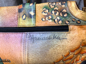 Anuschka Animal Print Bag