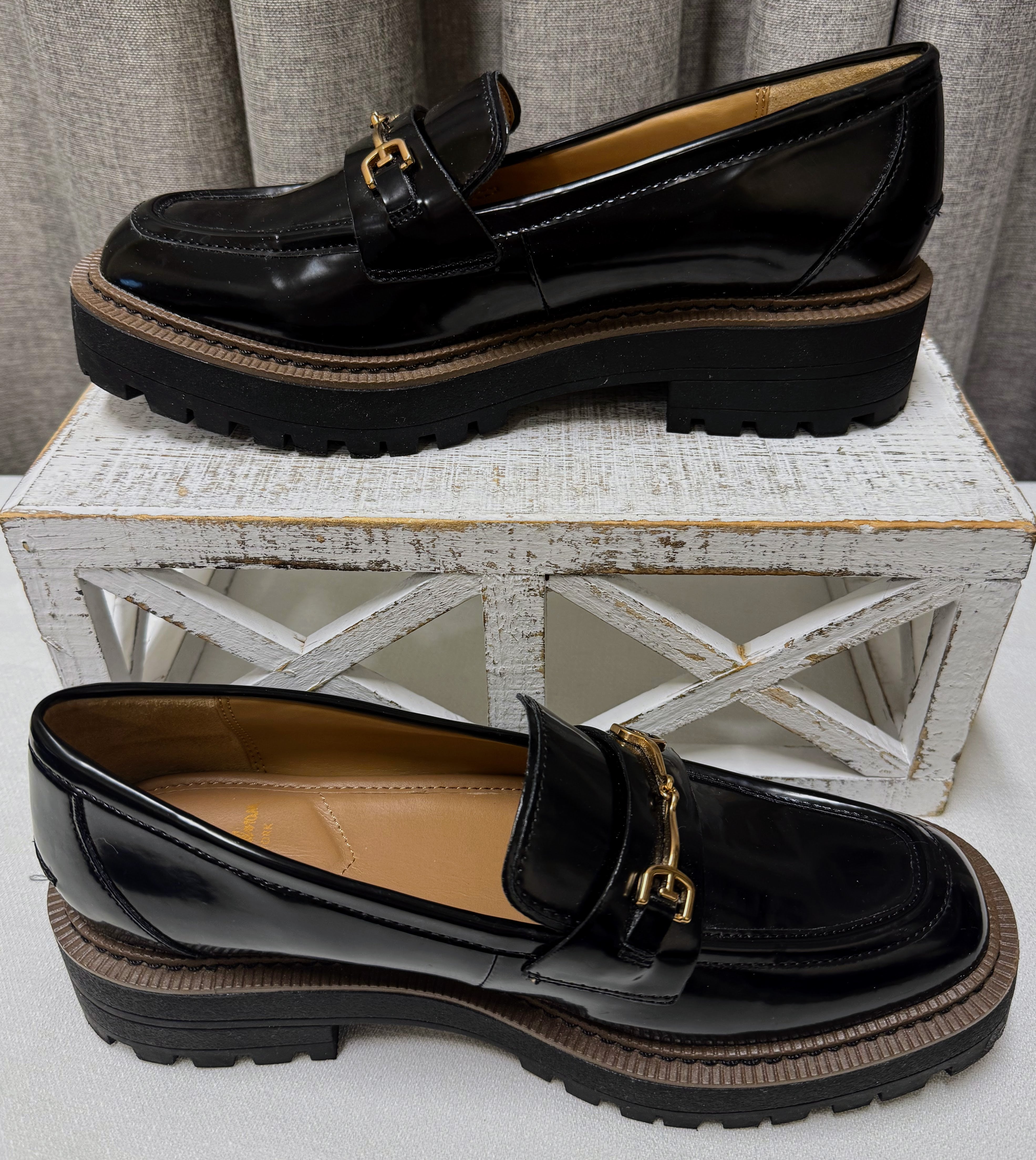 Sam Edelman Laurs Platform Lug Sole Loafers | Size 9