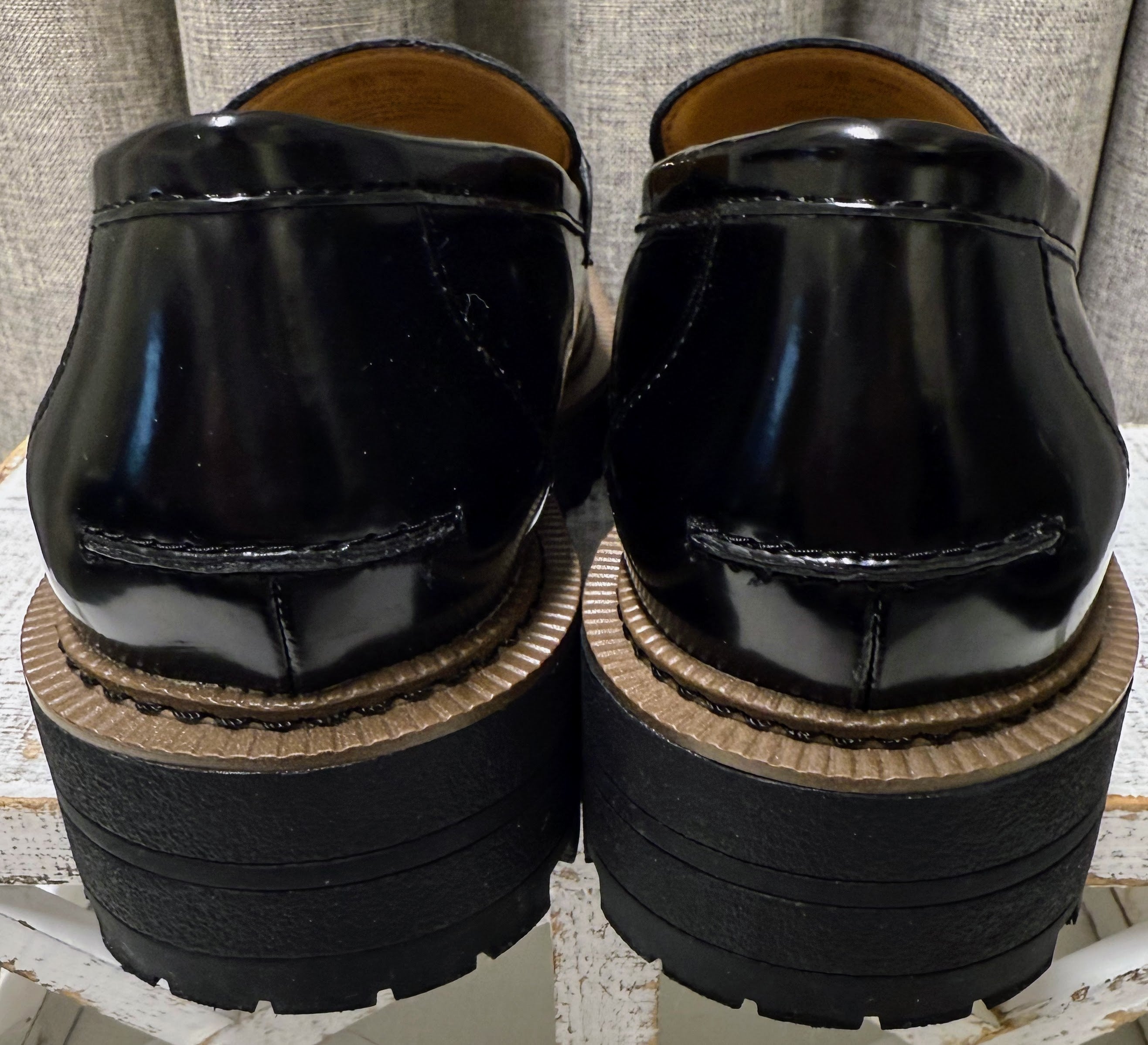 Sam Edelman Laurs Platform Lug Sole Loafers | Size 9