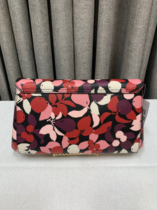Kate Spade Laurel Way Greer Fruit Foliage Pink Multi Crossbody Handbag