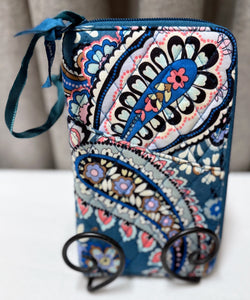 Vera Bradley Family Travel Wallet - Haymarket Paisley Jewel