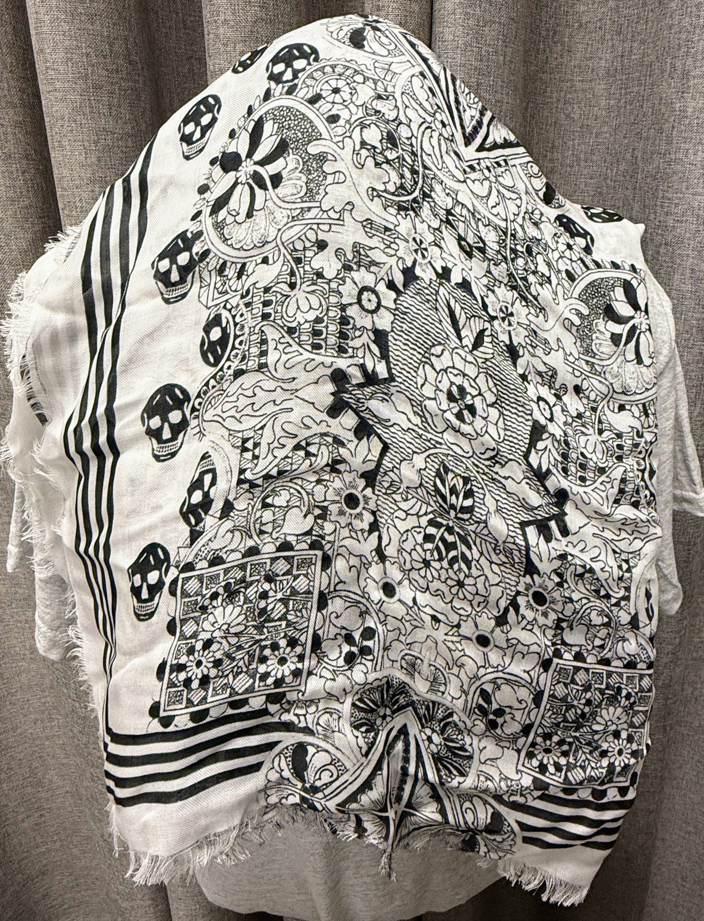 Alexander McQueen Solarized Biker Scarf