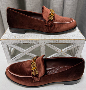 Birdies The Sparrow - Brandy Velvet Jewel | Size 9