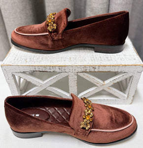 Birdies The Sparrow - Brandy Velvet Jewel | Size 9