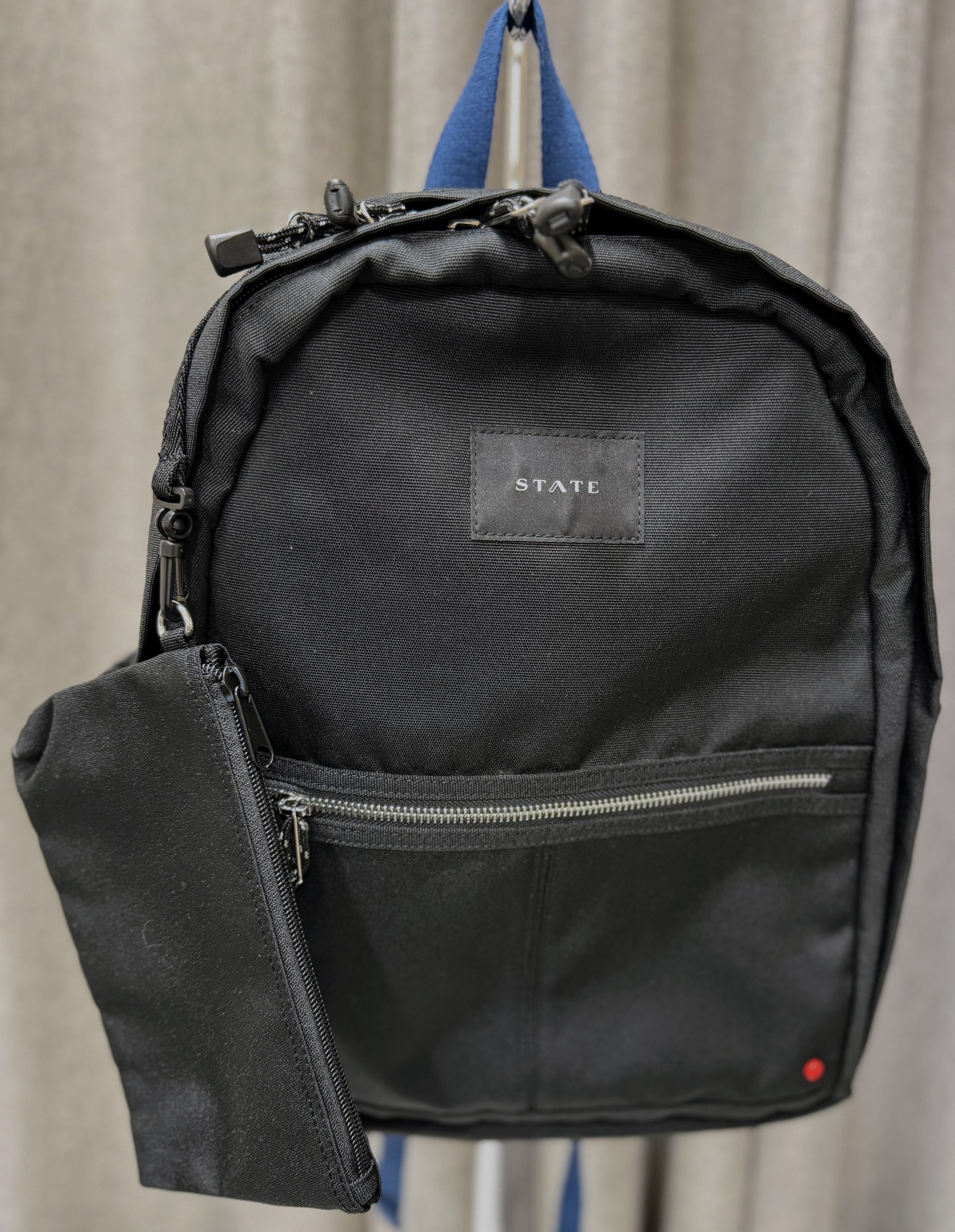 State Lorimer Diaper Bag w/ wristlet & changing pad