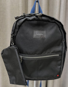 State Lorimer Diaper Bag w/ wristlet & changing pad