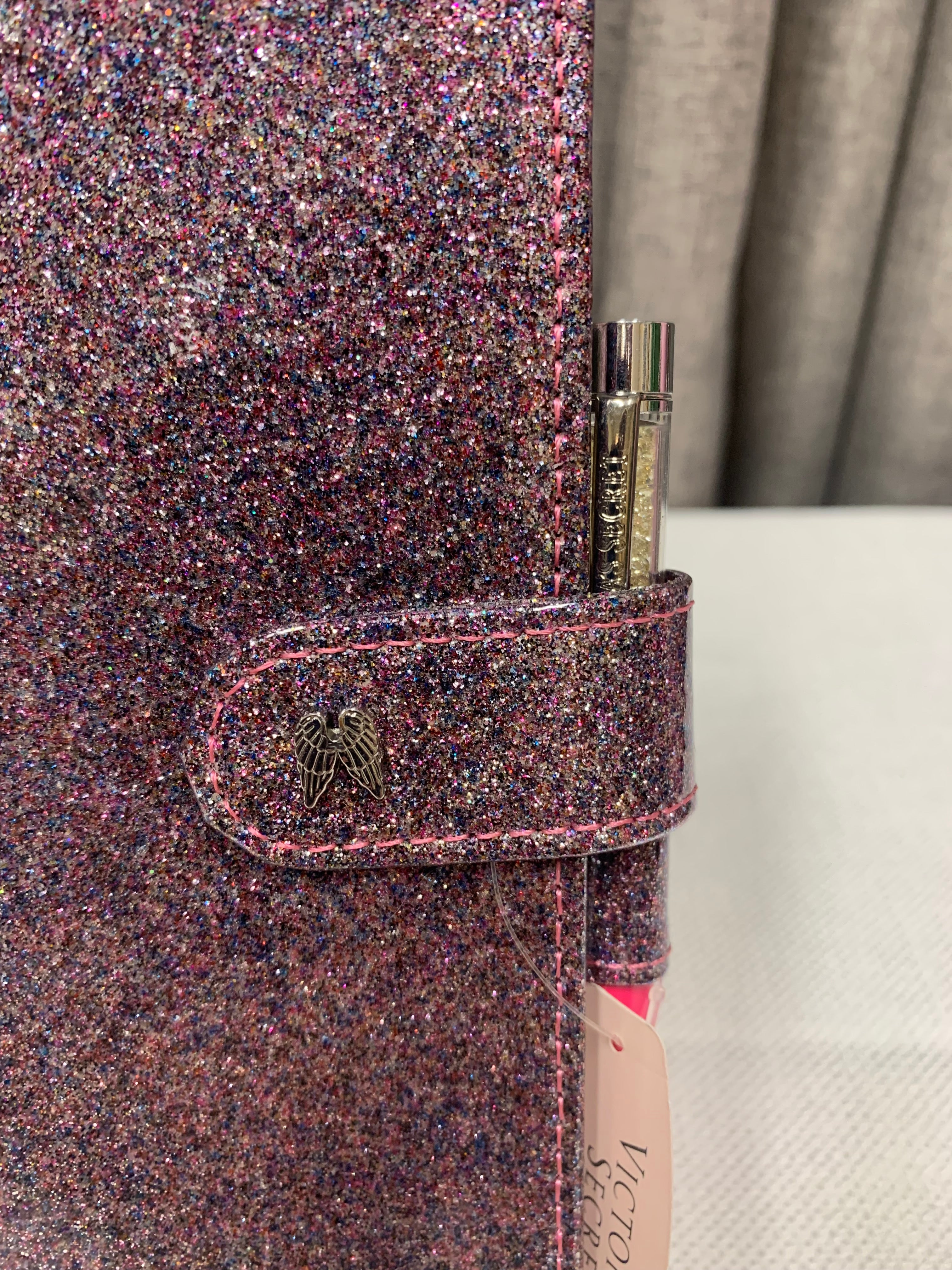 Victoria's Secret Limited Edition Purple Sparkly Journal & Pen Set