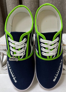 The Bradford Exchange NFL Seattle Seahawks Sneakers | Size 8.5