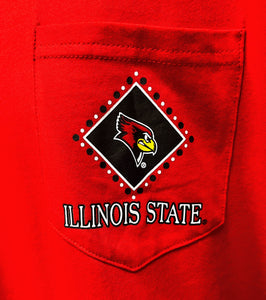 Champion Illinois State Redbirds Long Sleeve Shirt | Size XL