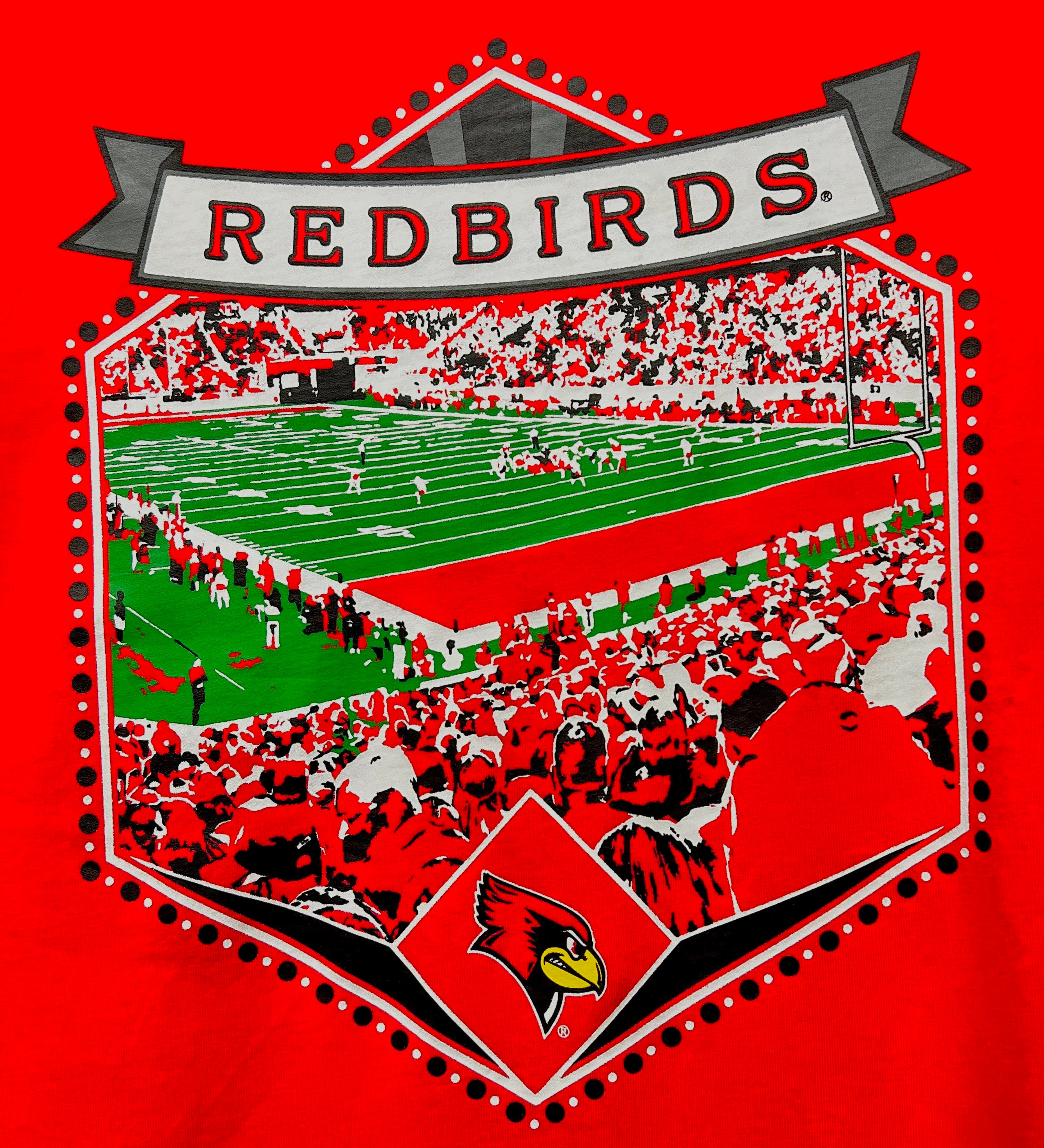 Champion Illinois State Redbirds Long Sleeve Shirt | Size XL