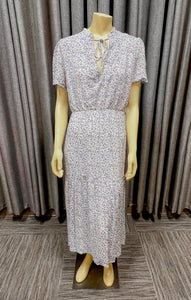 LuLu's Floral Tie Dress | Size XL