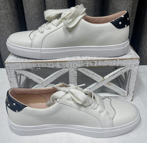 Kate Spade "Fez" Leather Sneakers | Size 9.5