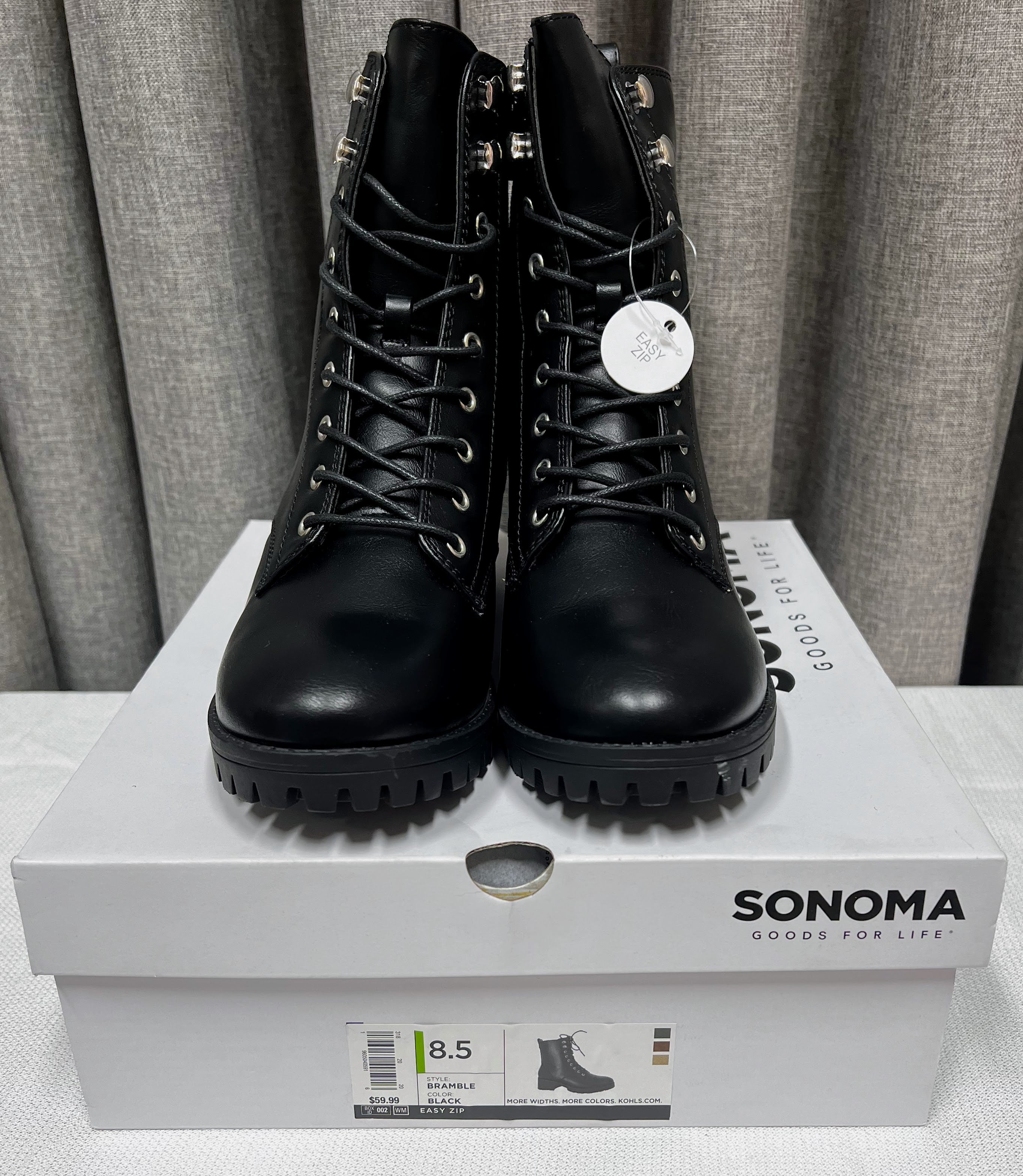 Sonoma Black Bramble Boots | Size 8.5