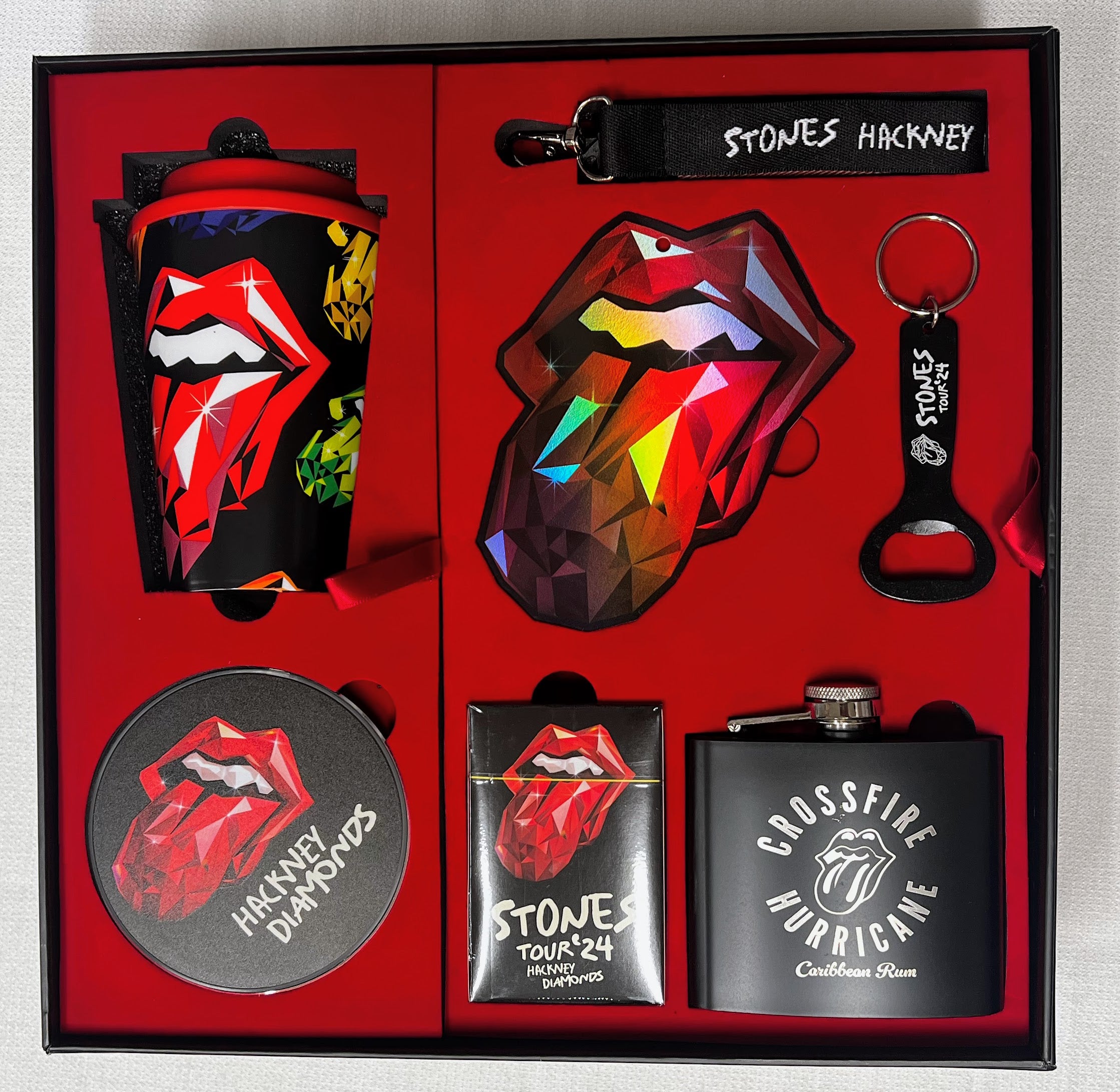 Rolling Stones Hackney Diamonds Tour 2024 VIP Gift Box