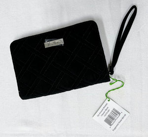 Vera Bradley Zip-Around Wristlet Classic Black