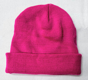 Under Armour Hot Pink Knit Beanie Cap