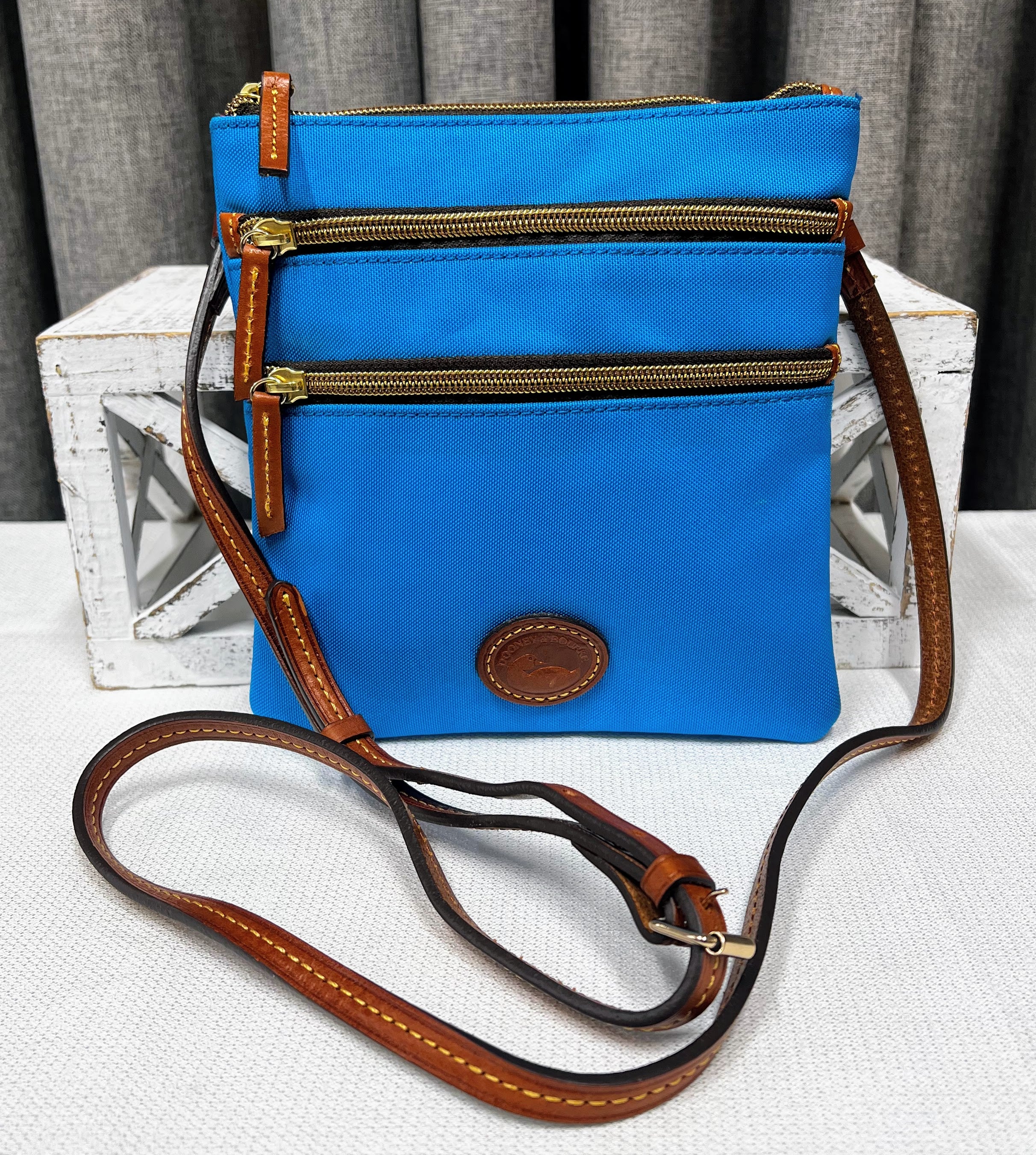 Dooney & Bourke Nylon North South Triple Zip