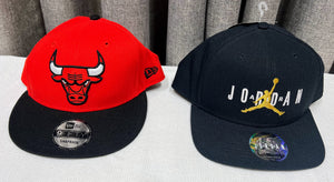 NBA Snap Back Hats - Chicago Bulls & Air Jordan