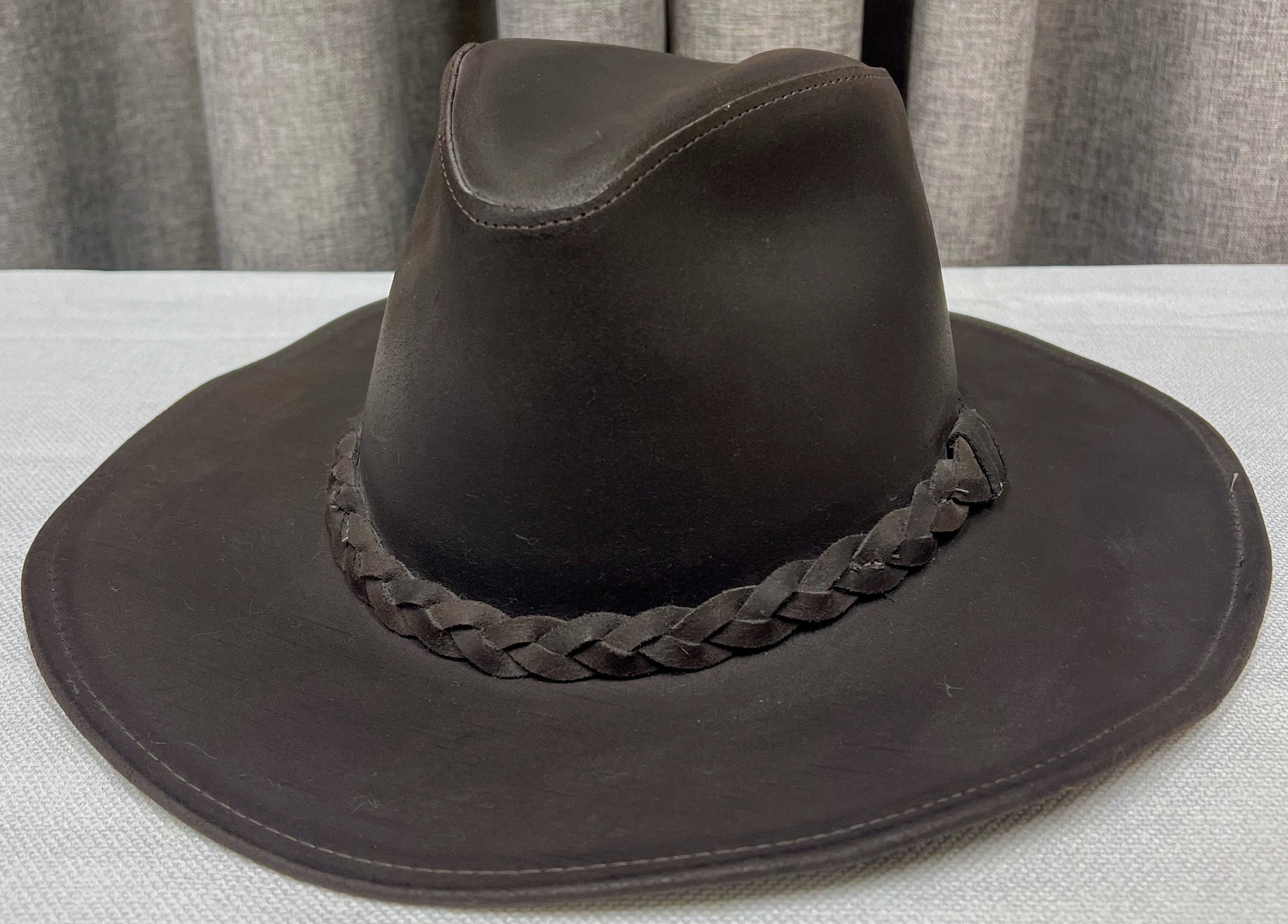 Wilson Braid Leather Hat | Size Medium