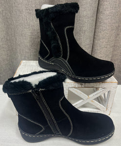 Baretraps Black Suede Booties | Size 6