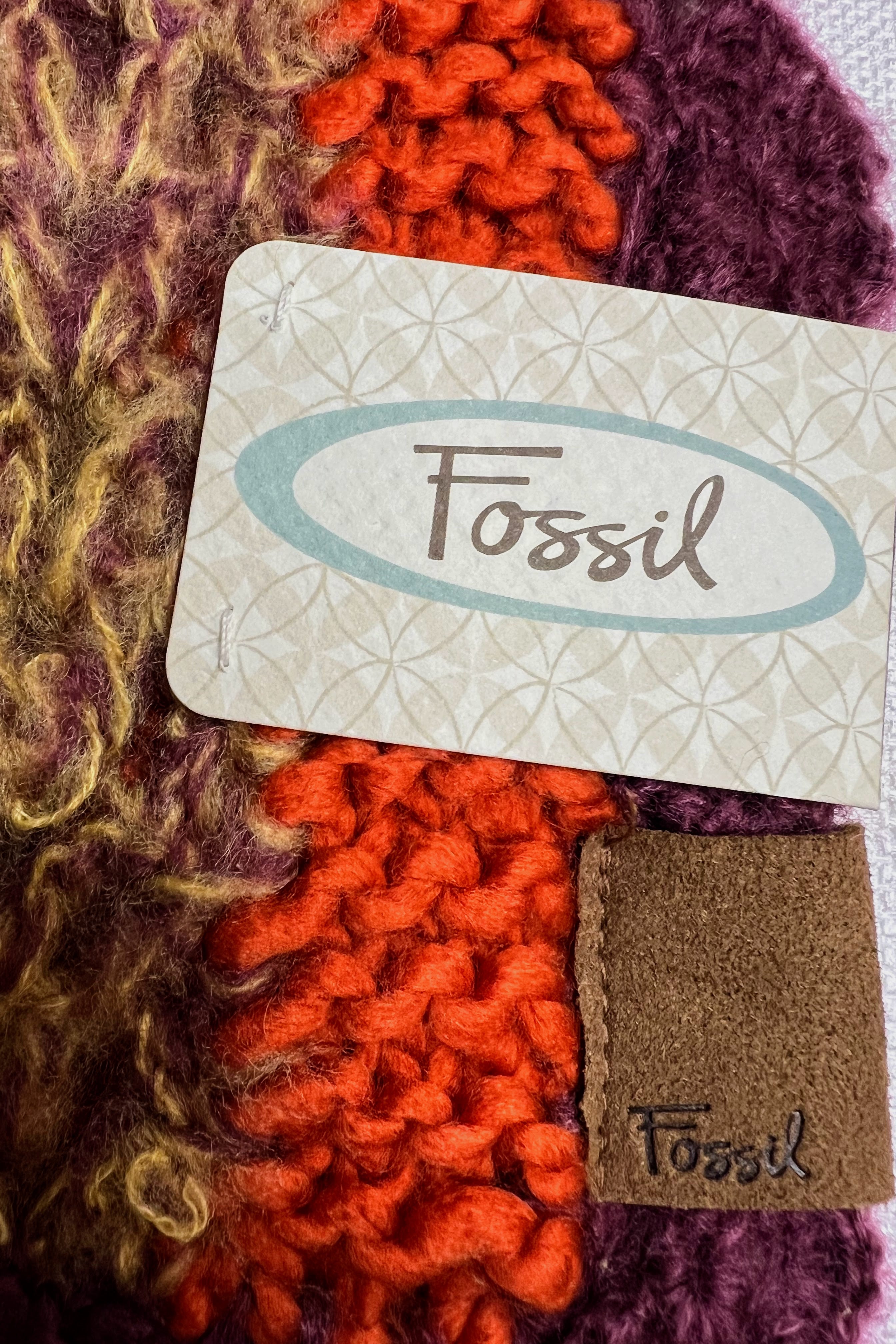 Fossil Knit Scarf